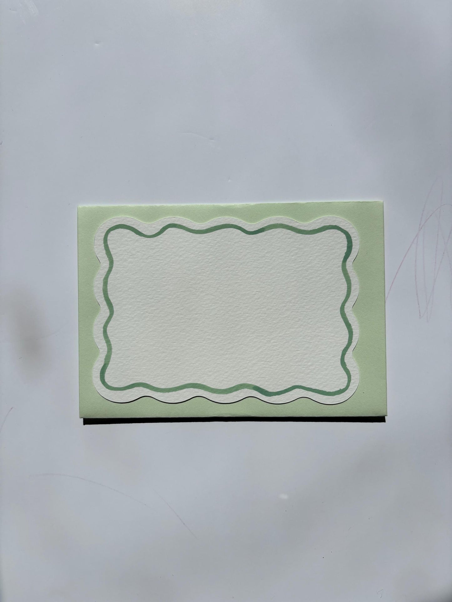 A6 Hand Painted Pastel Watercolour Notecards with Envelopes