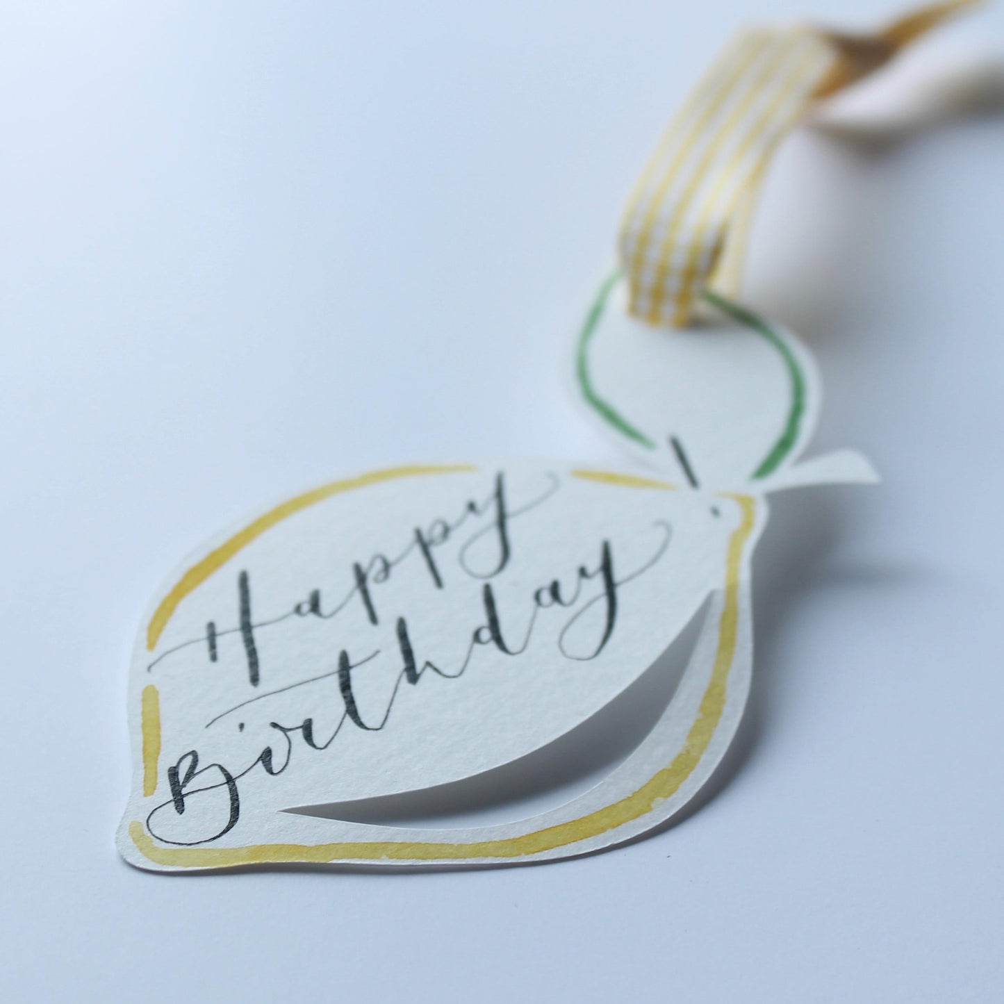 Personalised Birthday/Gift Basket/Gift Tags - Fully Custom with Calligraphy