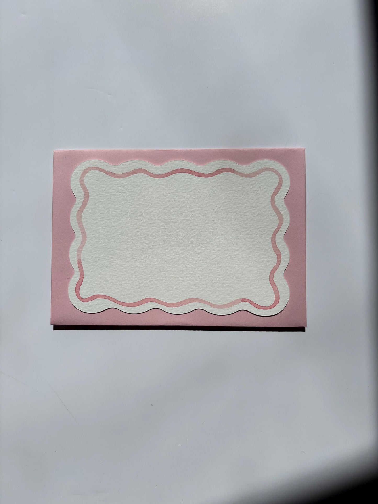 A6 Hand Painted Pastel Watercolour Notecards with Envelopes